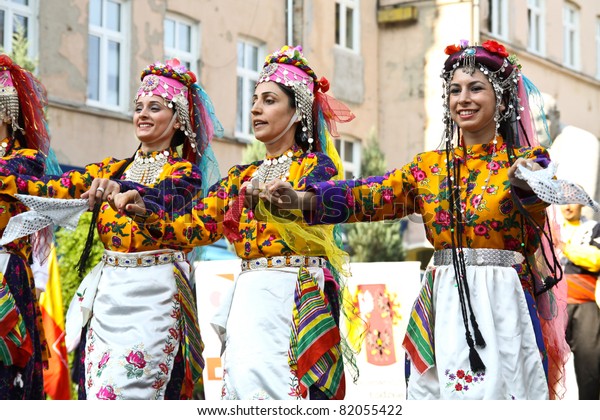 Lodz Poland July 28 Folklore Dancing Stock Photo 82055422 | Shutterstock