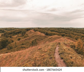 Loess Hills In Western Iowa