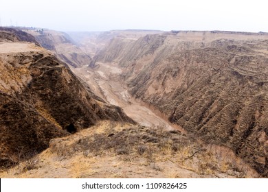 Loess Plateau In Winter