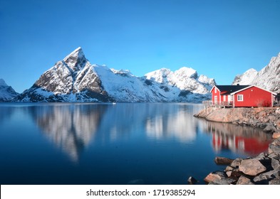 Lofoten Islands In The Winter, Norway