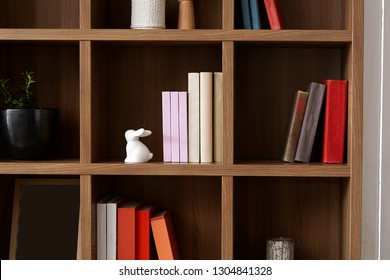 Loft Private Office With Big Book Case