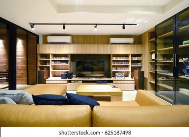 Loft Style Luxury Modern Living Interior And Decoration, Interior Design