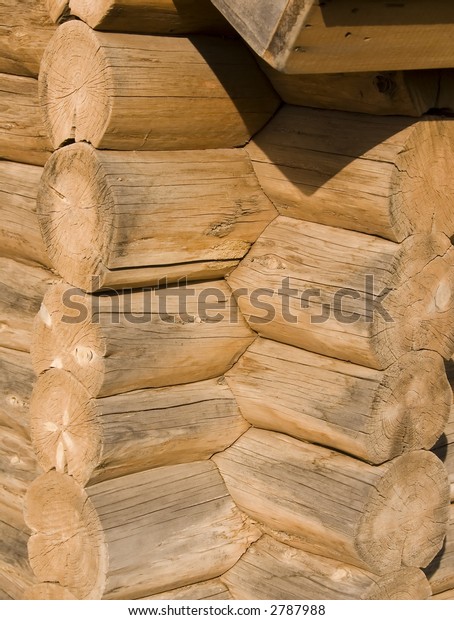 Log Cabin Corner Joints Stock Photo Edit Now 2787988