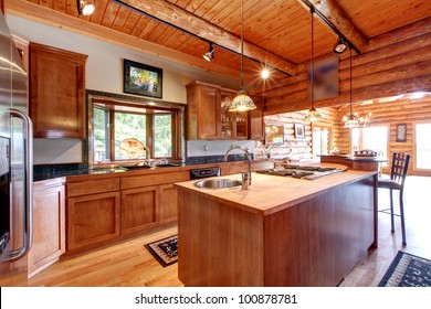 1000 Rustic Kitchen Island Stock Images Photos Vectors