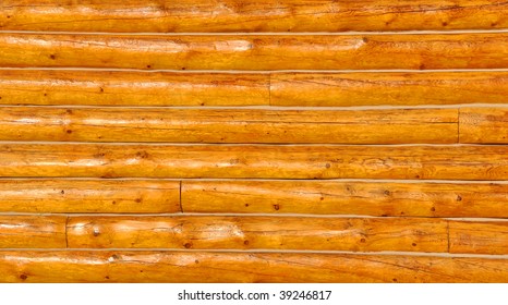 Log Cabin Wall Background