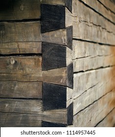 Log House Dovetail Joints.