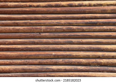 log wall. light wooden wall. environmentally friendly house. wooden blockhouse. wood fibers. logs. fresh wood wall. log cut. rustic wooden cabin. tree knots. hardwood. copy space. wood texture