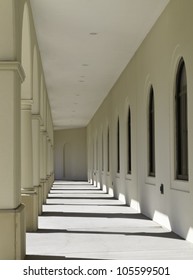 Loggia On College Campus