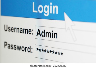 Computer Screen Of Admin PPT template 89 | CrystalGraphics
