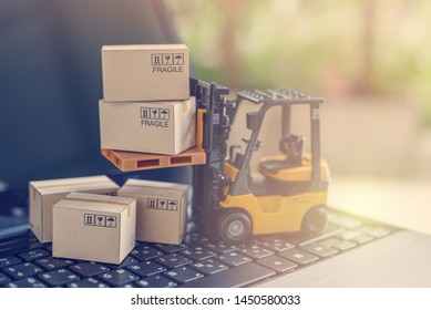 Logistics Supply Chain Delivery Service Concept Stock Photo 1460101262 ...