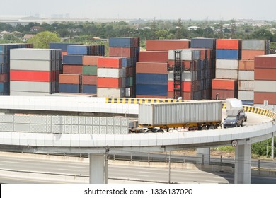 Logistics and transportation of container cargo