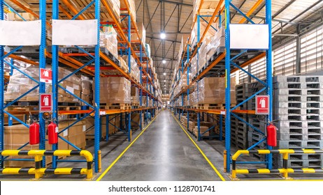 Logistics warehouse image