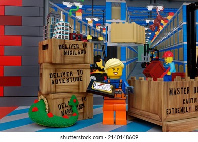 Logistics Warehouse Of LEGOLAND Japan