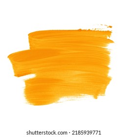 Logo brush orange watercolor paint abstract background design. Perfect painted design for headline, logo and sale banner.  - Shutterstock ID 2185939771