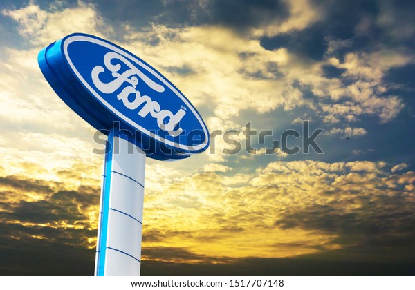 logo, Ford, world-class\
automotive technology in Thailand Nonthaburi - Bang Bua Thong 30\
September 2019