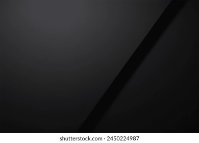 Logo Mockup on Black Paper background