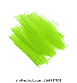 Logo Organic Green Brush Paint Background Stock Photo 2169917831 ...