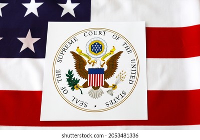 Logo Seal Of The Supreme Court Of The United States