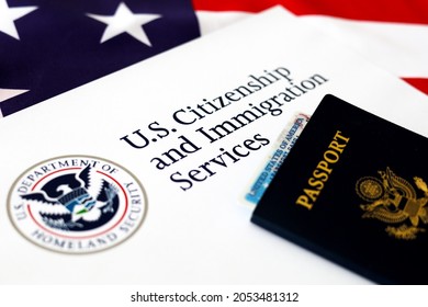 Logo U.S. Citizenship And Immigration Services Passport