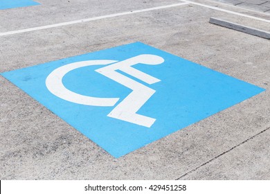 Logos For Disabled On Parking 