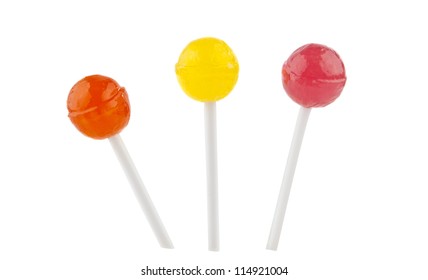 102,797 Color lollipop on white background Images, Stock Photos ...