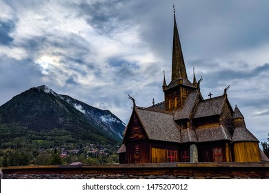 Lom Stave Church In Norway.