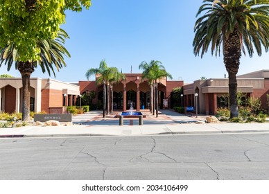 Loma Linda, CA - August 9, 2021: Loma Linda City Hall