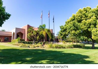 Loma Linda, CA - August 9, 2021: Loma Linda City Hall