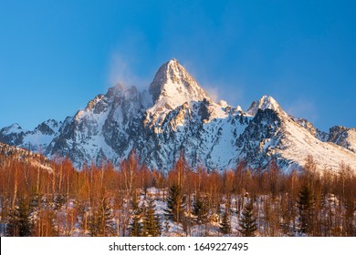 Lomnicky stit - highest peak in Slovakia 2634 m.,(Lomnicky peak) in High Tatras mountains national park, Slovakia  - Shutterstock ID 1649227495