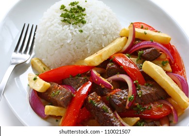 Lomo Saltado, Peruvian Cuisine