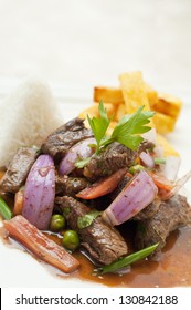 Lomo Saltado Stir Fry