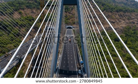 Lonavala Missing Link Drone Shot,
Drone Shot of Mumbai Pune Missing Link Bridge
Cable Stayed Bridge Maharashtra Aerial,


