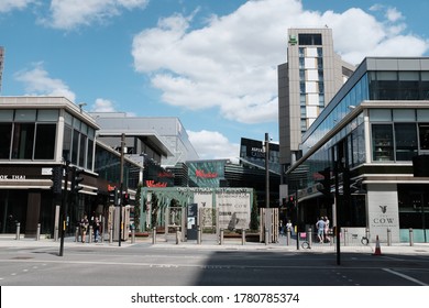 LONDON - 21ST JULY 2020: Stratford Westfield shopping centre 