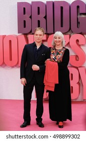 LONDON, 5 SEPTEMBER 2016. Freddie Fox And Gemma Jones On A Pink Carpet As The World Premiere Of Bridget Jonesâ??s Baby Takes Place In Odeon, Leicester Square.