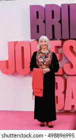 LONDON, 5 SEPTEMBER 2016. Gemma Jones On A Pink Carpet As The World Premiere Of Bridget Jonesâ??s Baby Takes Place In Odeon, Leicester Square.