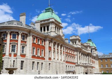 London Admiralty House. One Of Whitehall Government Buildings.