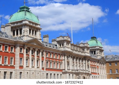 London Admiralty House. One Of Whitehall Government Buildings.