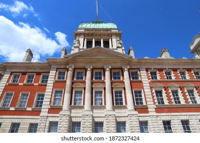 London Admiralty House. One Of Whitehall Government Buildings.