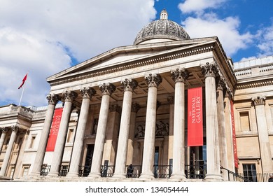 LONDON - APR 3: The National Portrait Gallery Pictured On April 3rd, 2012 In London, UK. Kate Middleton Announced It As One Of Her Official Patronages. Her Portrait Was Unveiled In January 2013.