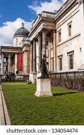 LONDON - APR 3: The National Portrait Gallery Pictured On April 3rd, 2012 In London, UK. Kate Middleton Announced It As One Of Her Official Patronages. Her Portrait Was Unveiled In January 2013.