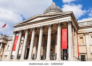 LONDON - APR 3: The National Portrait Gallery Pictured On April 3rd, 2012 In London, UK. Kate Middleton Announced It As One Of Her Official Patronages. Her Portrait Was Unveiled In January 2013.