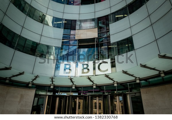 London April 2019 Bbc British Broadcasting Stock Photo (Edit Now ...