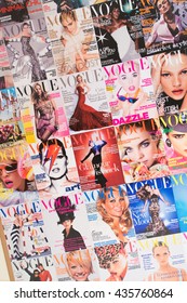 London - AUGUST 8, 2014: Vogue Magazine on August 8 in London, U