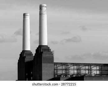 London Battersea Powerstation Abandoned Factory