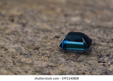 London Blue Topaz Natural Gemstone, Octagon Cut 