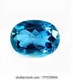 London Blue Topaz Oval Shape