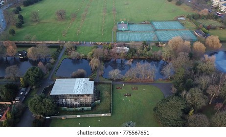 London Broomfield Park Open Space Flyover 