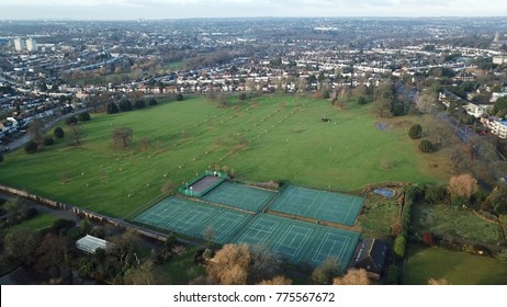 London Broomfield Park Open Space Flyover 