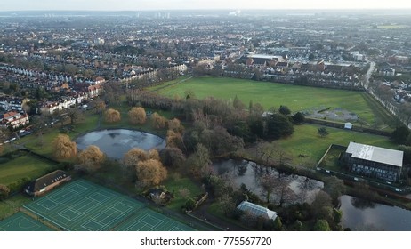 London Broomfield Park Open Space Flyover 