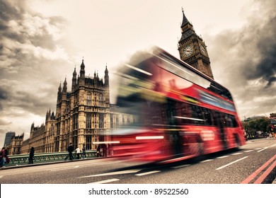 London Bus Abstract Hrd